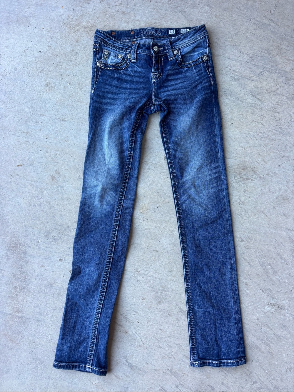 Miss Me Skinny Jeans – Girls Size 14